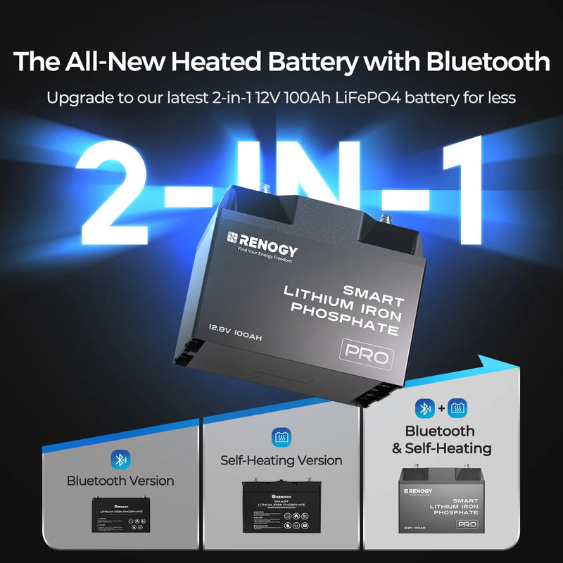 Renogy Pro 100amp Lithium Battery