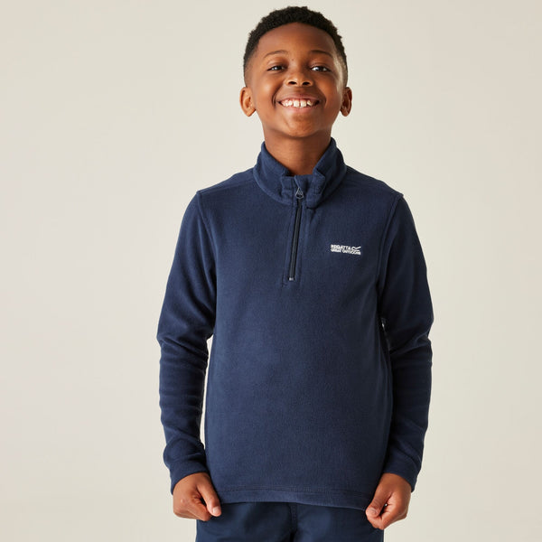 Regatta Hot Shot II Kids Fleece - Navy Blue