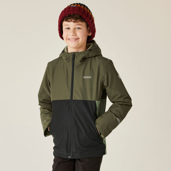Regatta Hillain Kids Jacket - Olive Night