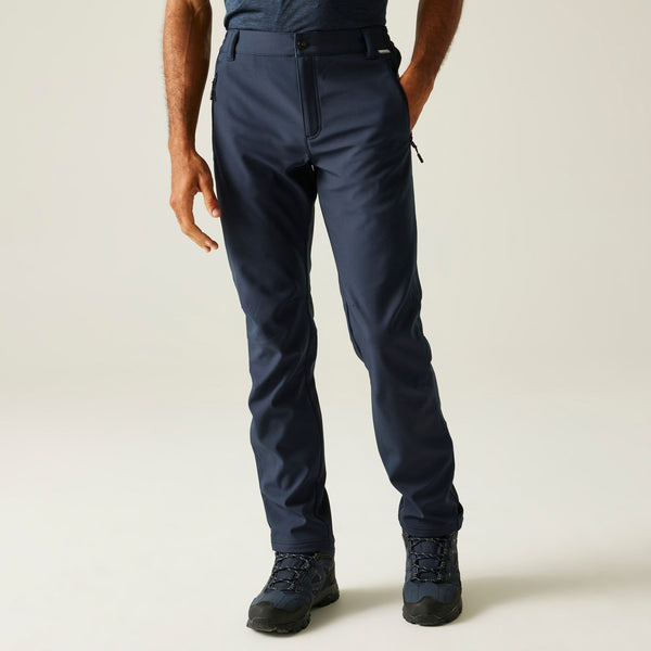 Regatta Geo II Softshell Men's Walking Trousers - Navy
