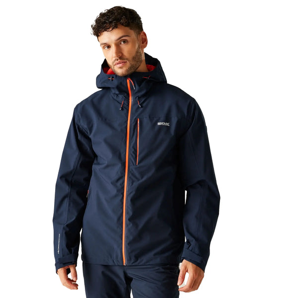 未使用 Regatta England/Waterproof Jacket Regatta Mens Waterproof Pack-it III Jacket Breathable Lightweight