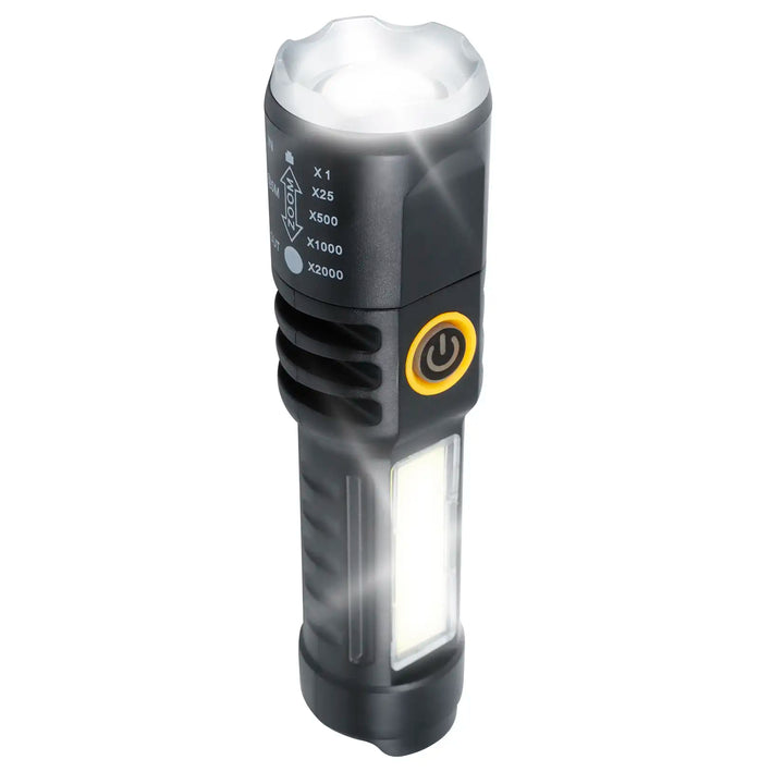Streetwize Rechargeable Camping Torch with COB Lantern | Towsure