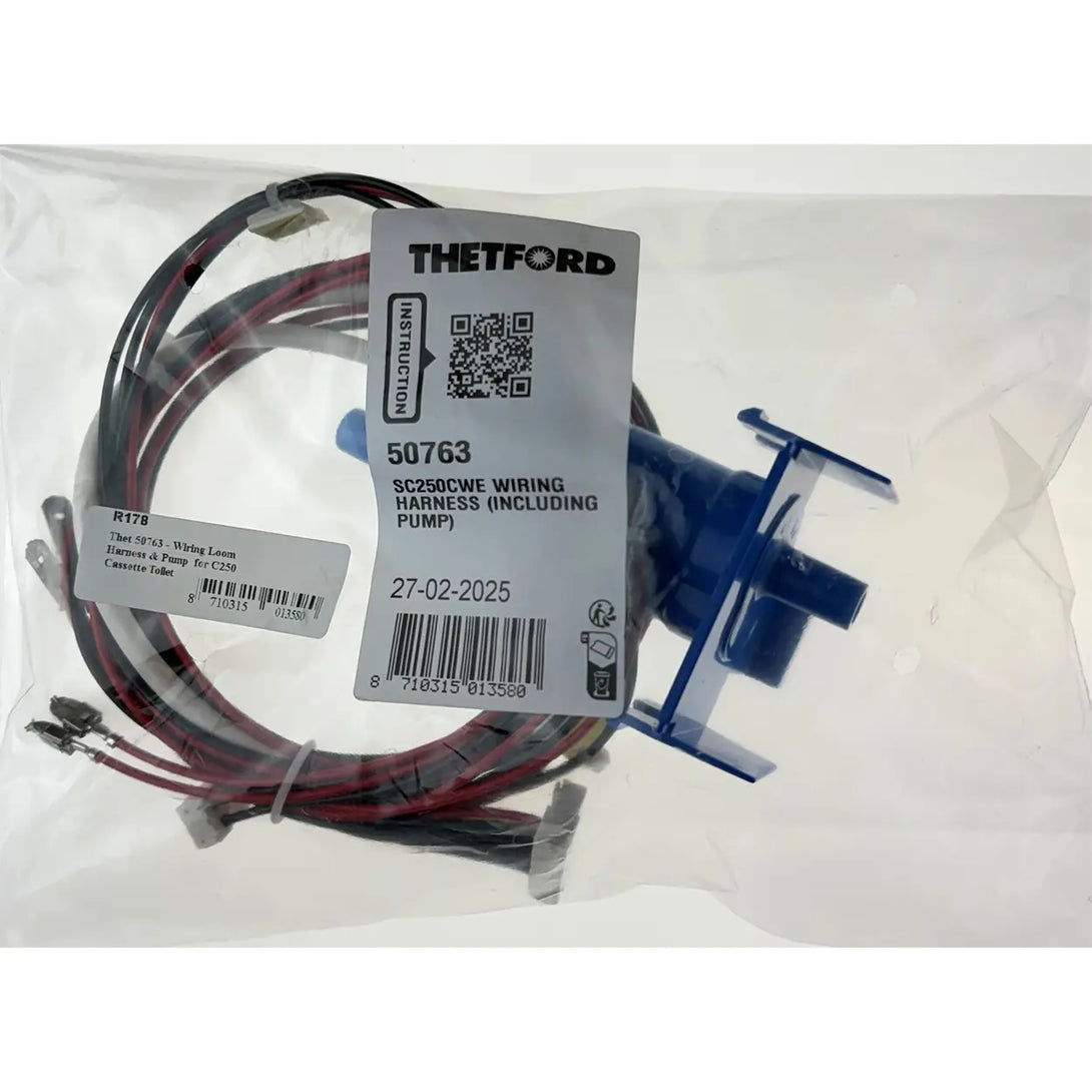 Kit Cablaggio Cassette Wc Ricambio Thetford 50763 - Cablaggio E Pompa Per WC C250 Camper Wc Cassette Thetford - Foto 4