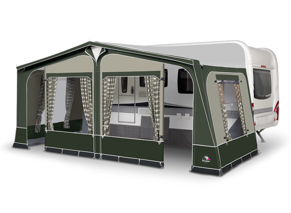 Dorema Daytona 240 Caravan Awning - Green/Charcoal