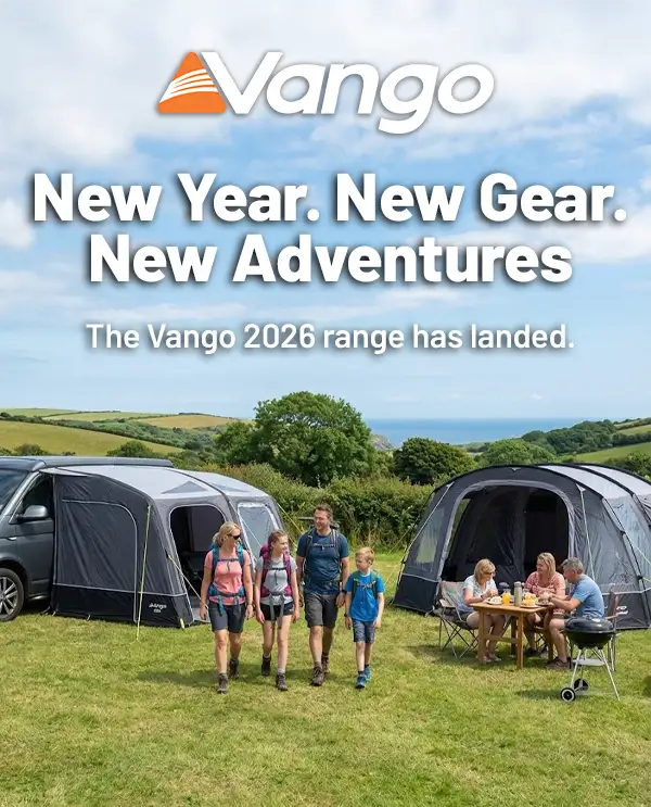New Year. New Gear. New Adventures.  The Vango 2026 range has landed