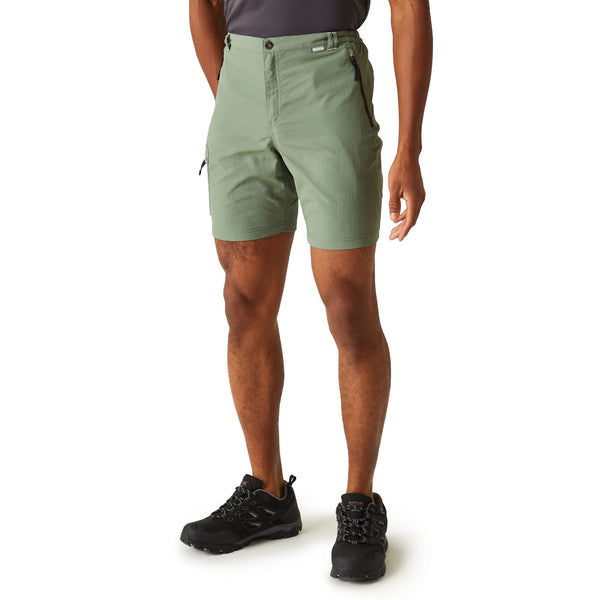 Regatta Men's Leesville II Multi Pocket Walking Shorts - Agave Green