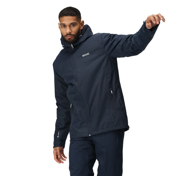 Men's Regatta Thornridge II Waterproof Insulated Jacket - Navy