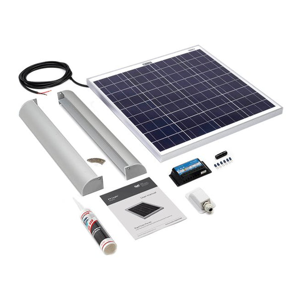 60 Watt Aero Solar Panel Motor Home & Boat Kit