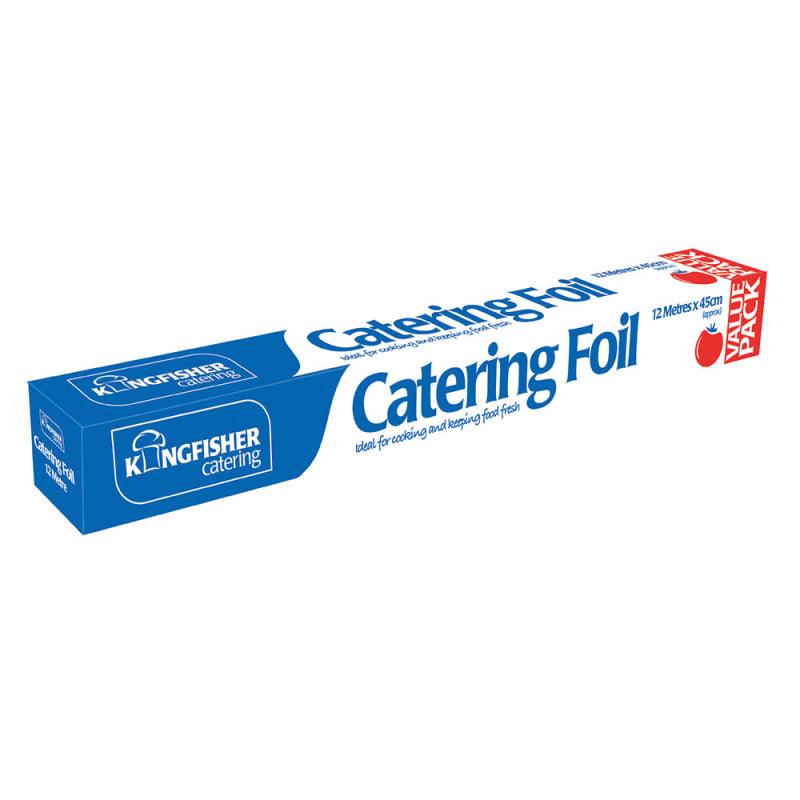 Aluminium Catering Kitchen Foil - 45cm x 12m - Towsure