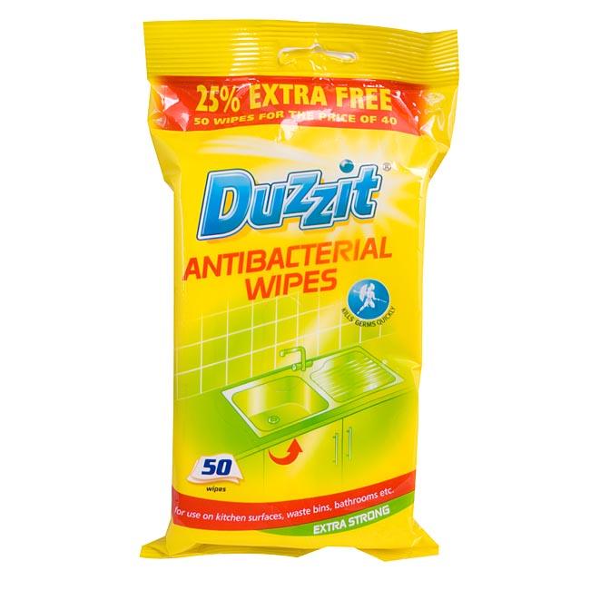 Anti Bacterial Wipes - Pack Of 50 - Towsure