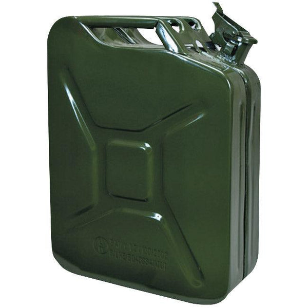 10 Litre Steel Petrol Jerry Can Container