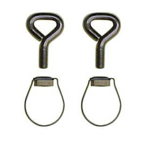 Awning Pole Clamps 29mm (1 1/8") - Pack of 2 - Towsure