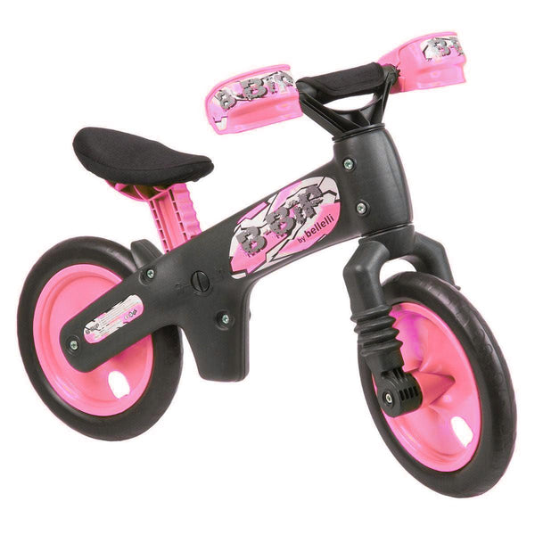 Bellelli Girls Balance Bike - Grey/Pink