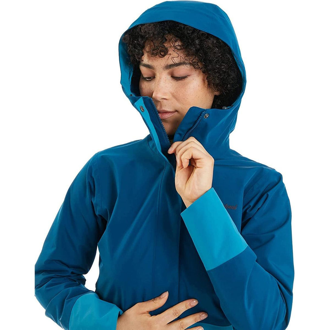 Berghaus Women's Omeara Long Waterproof Jacket Opal Towsure