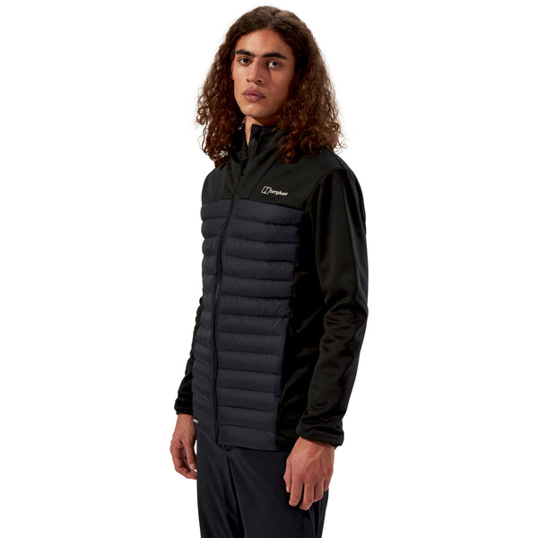 Berghaus Vaskye Hooded Men's Hybrid Jacket - Black