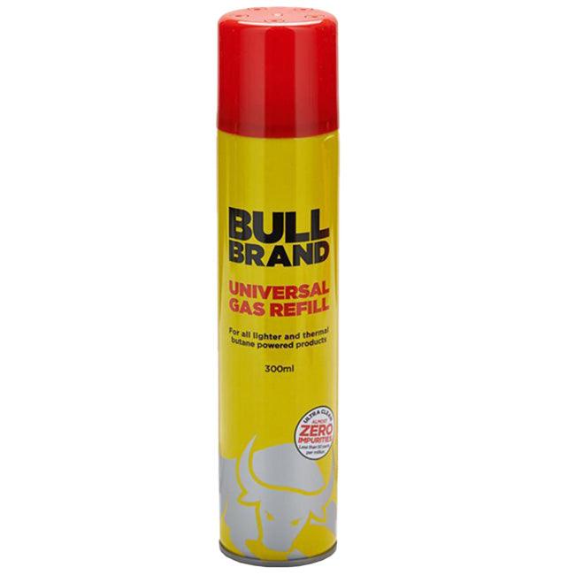 Bull Brand Universal Butane Lighter Gas Refill - 300ml - Towsure