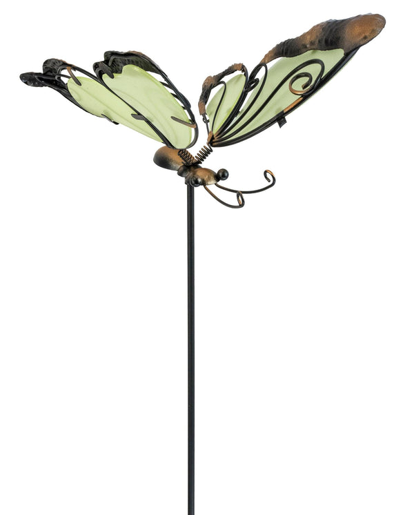 Butterfly Pot Stake - Glow In The Dark - Towsure
