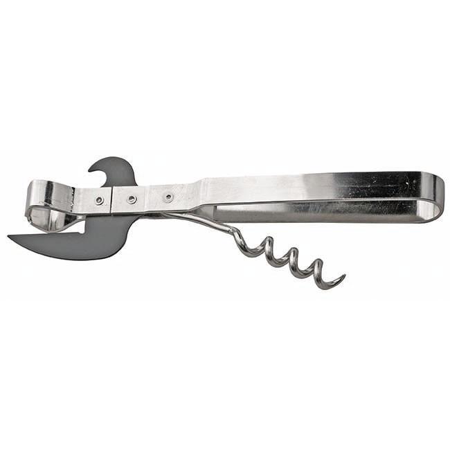 Can Opener / Corkscrew - Metal 14cm - Towsure