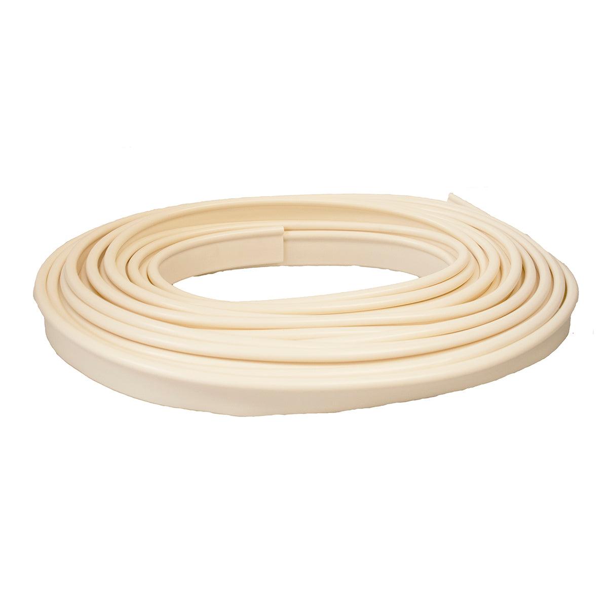 Caravan Awning Rail Protector Strip - 12m White - Towsure