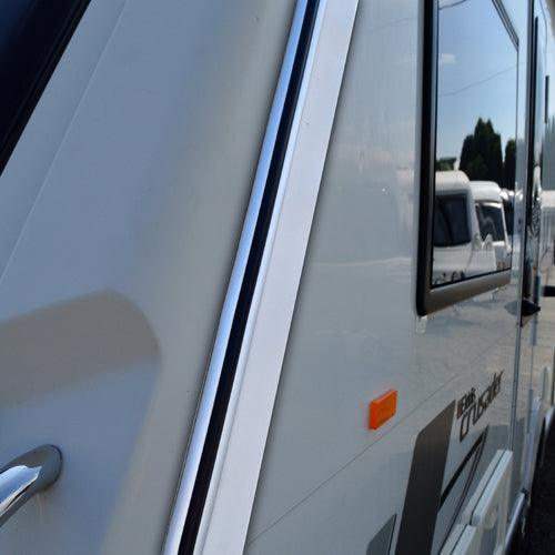 Caravan Awning Rail Protector Strip - 12m White - Towsure