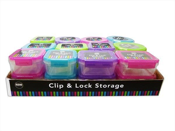 Clip Lock Container 0.2L - 2 Pack - Towsure