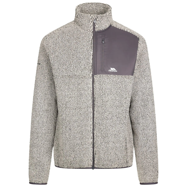 Trespass Men's Cochrane Fleece Jacket - Grey Marl