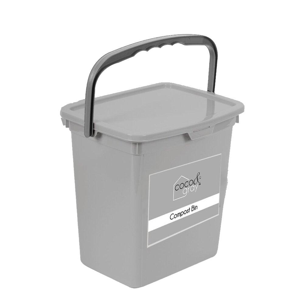 Coco & Gray Compost Bin - 6 Litres - Towsure