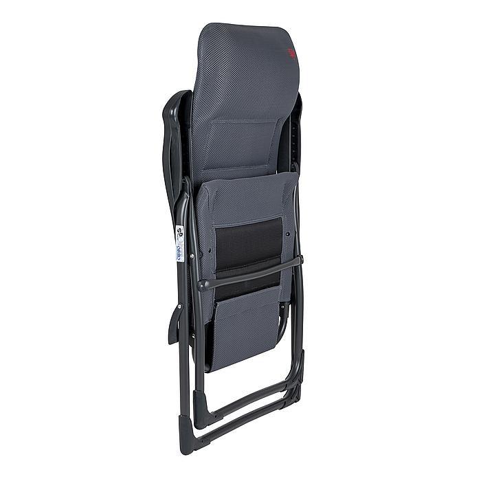 Crespo AP215 Air-Deluxe Adjustable Camping Mesh Chair - Grey - Towsure
