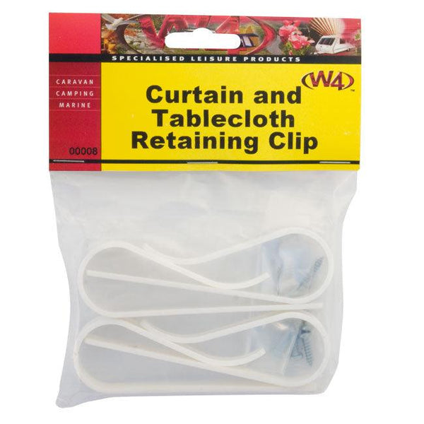 Curtain And Table Cloth Clips - Pack Of 4 - Towsure