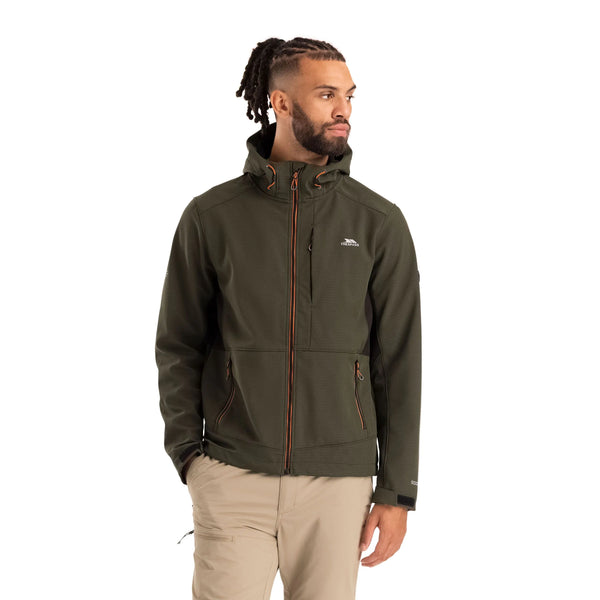 Trespass Mens Dante Softshell Jacket - Dark Vine