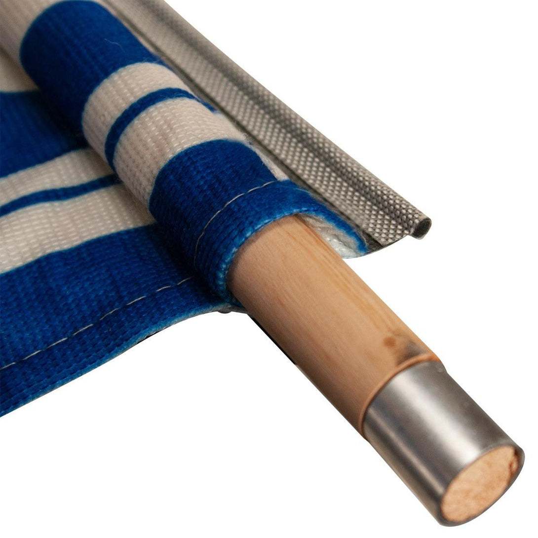 Deluxe 345cm 5 Pole Windbreak with Awning Channel Fitting - Blue - Towsure