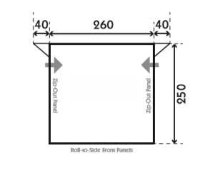 Dometic Rally 260 Porch Awning 2024 - Towsure