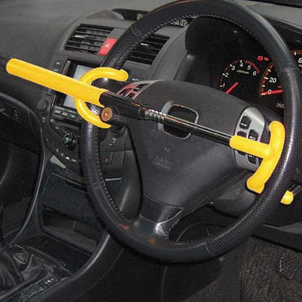 Double Hook Car Steering Wheel Lock - Towsure