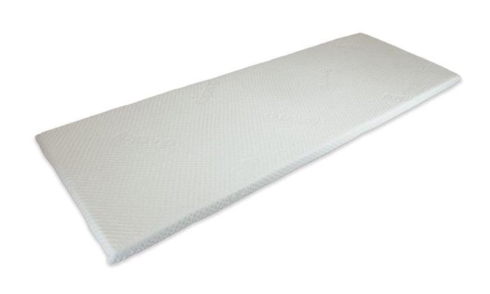 Duvalay Compact Travel Topper Gold Memory Foam Mattress 2.5cm - Towsure