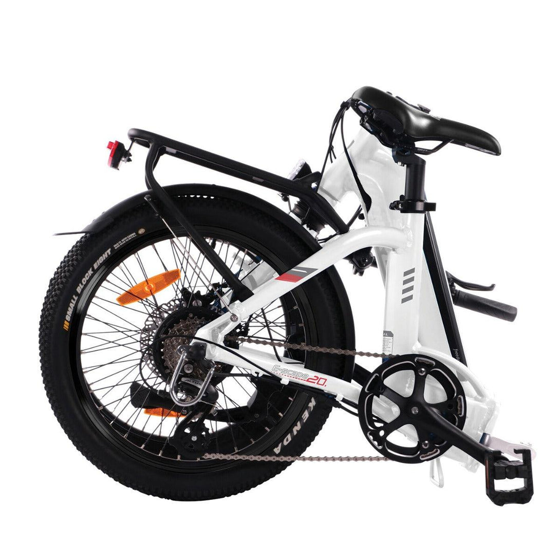 E-Scape Comfort Plus Folding E-Bike - White - Towsure