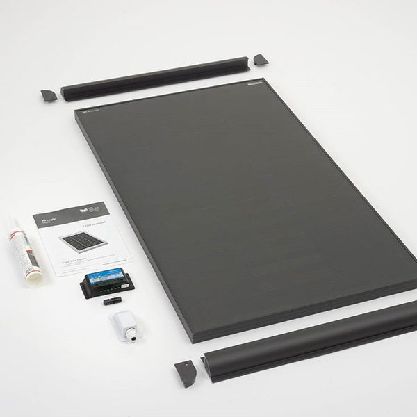 PV Logic 150W Rigid MHD Solar Panel Roof Kit