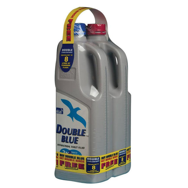 Elsan Double Blue And Rinse Toilet Chemical Twin Pack - Towsure