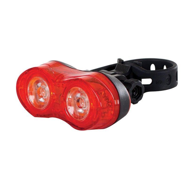 ETC Tailbright Duo 2 LED Cycle Rear Light Bright Red Tail Light
