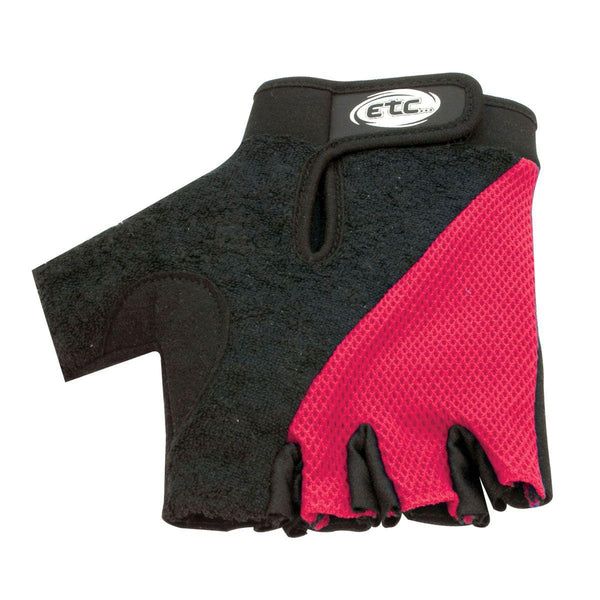 ETC Venture Cycling Mitts - Red - Towsure