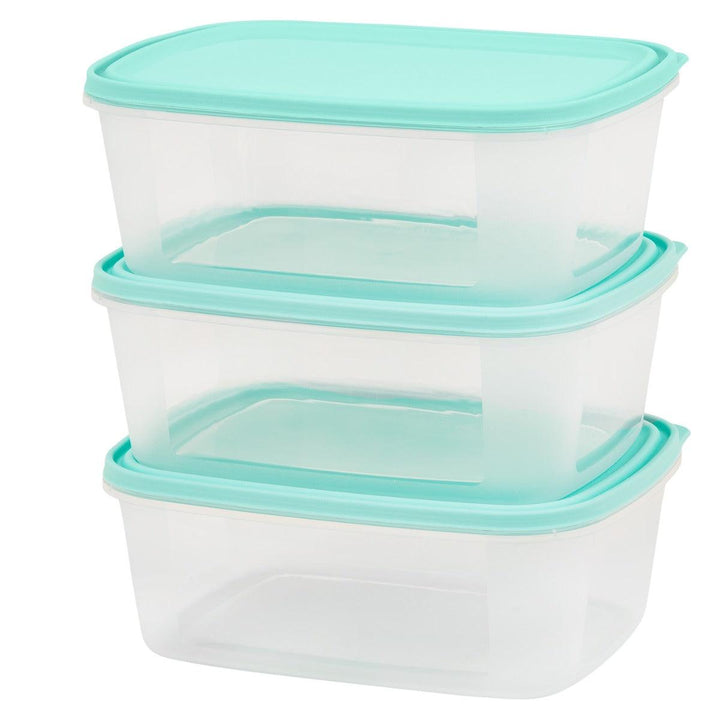 Everyday 2 Litre Plastic Food Box Containers - Lunchboxes - Freezer ...