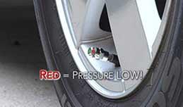 EZ Read Caravan Tyre Cap Pressure Monitor - 2 Pack 36psi - Towsure