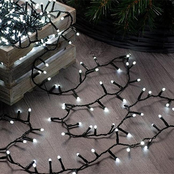 Festive 1000 Glow-Worm Lights - Bright White - Towsure