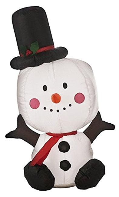 Festive Inflatable Snowman - 80cm - Towsure