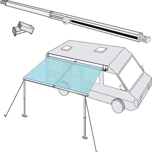 Fiamma F45 - F65 Tension Rafter - Towsure