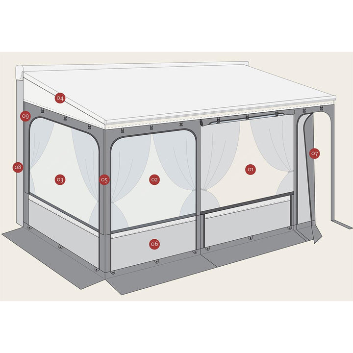 Fiamma F45s / F45L / F70 Privacy Room - Towsure