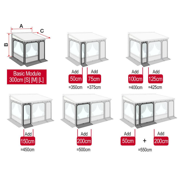 Fiamma F45s / F45L / F70 Privacy Room - Towsure