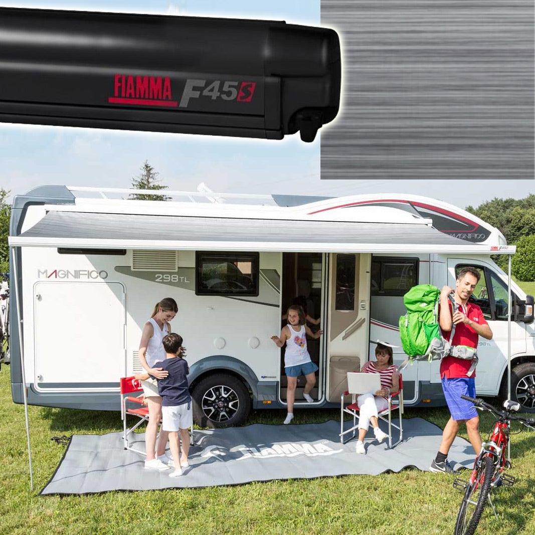 Motorhome sun outlet canopy