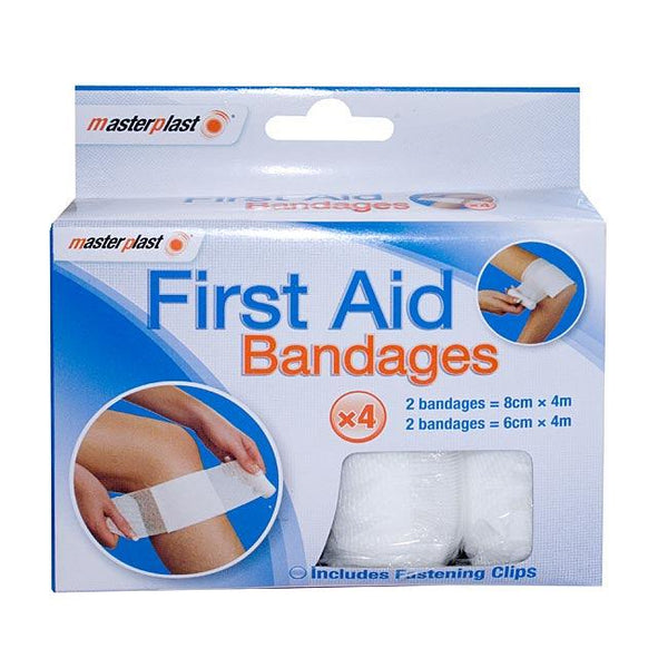 First Aid Bandages x 4 - Towsure
