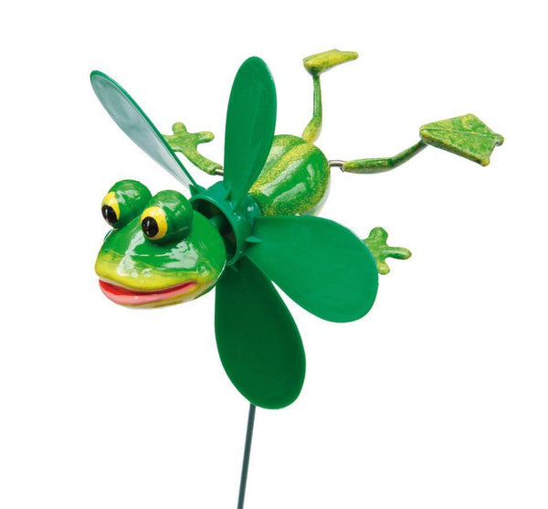 Fountasia Fun Spinner Flying Frog - Towsure