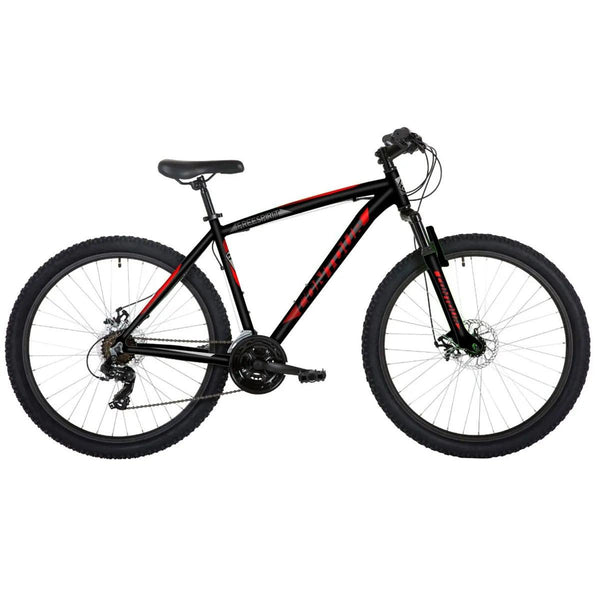 Freespirit Contour 27.5" Wheel Hardtail MTB Style Bike - Black/Red - Towsure